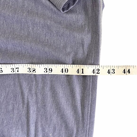 32 Degrees Cool Womens XL Heather Blue V-Neck Drawstring Waist Dress Pockets EUC - Picture 11 of 11